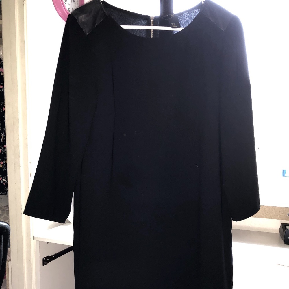 black dress